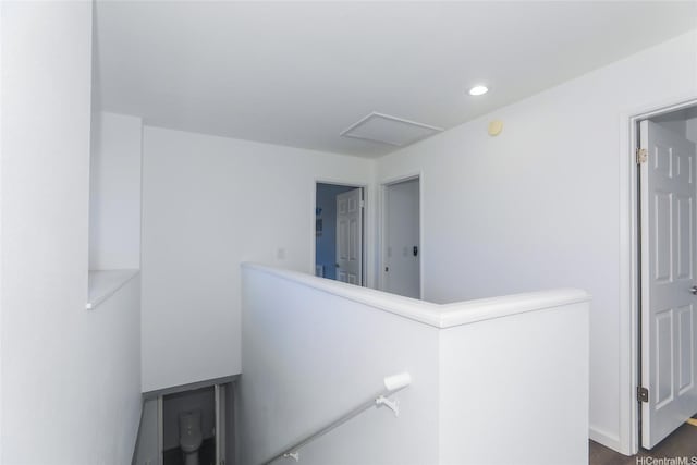91-1031C Opuku St, Kapolei, HI 96707 - corridor featuring an upstairs landing and recessed lighting