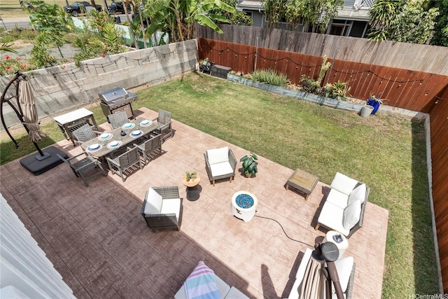 465A Kawailoa Rd, Kailua, HI 96734 - view of yard with outdoor dining space and a deck