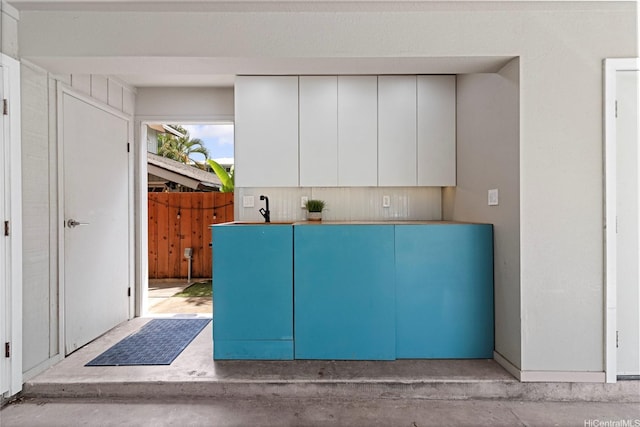 465A Kawailoa Rd, Kailua, HI 96734 - kitchen with a sink and white cabinetry