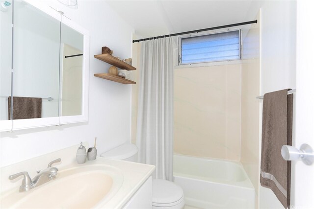 1060 Kamehameha Hwy Unit 2303A, Pearl City, HI 96782 - full bath with toilet, shower / tub combo, and vanity