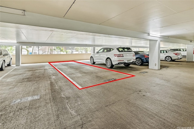411 Hobron Ln Unit 3905, Honolulu, HI 96815 - view of parking deck