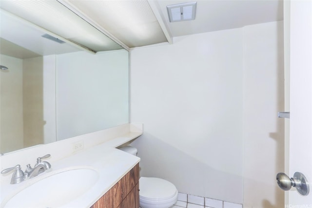 1717 Mott Smith Dr Unit 707, Honolulu, HI 96822 - bathroom with vanity and tile patterned flooring