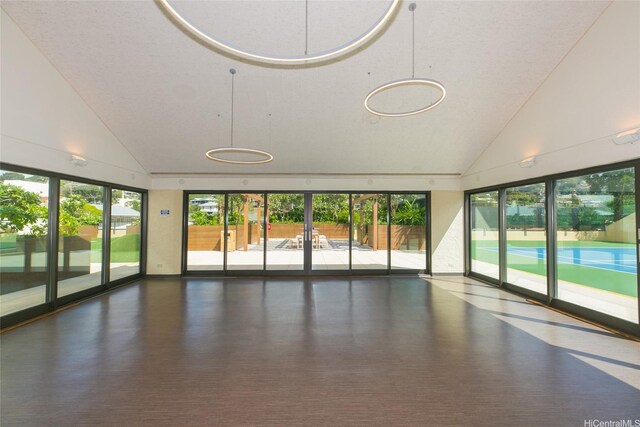 1717 Mott Smith Dr Unit 707, Honolulu, HI 96822 - unfurnished room with high vaulted ceiling