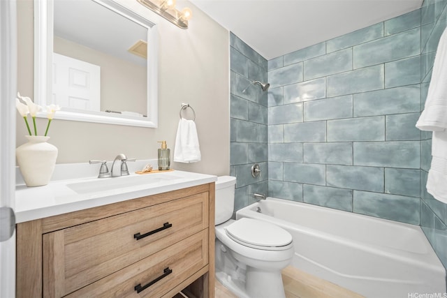 7007 Hawaii Kai Dr Unit A16, Honolulu, HI 96825 - bathroom with vanity, toilet, and washtub / shower combination