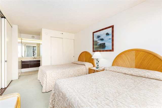 201 Ohua Ave Unit 1012Tower-I, Honolulu, HI 96815 - bedroom with light carpet
