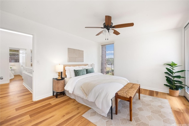 94-391 Kaholo St Unit 88, Mililani, HI 96789 - bedroom featuring light wood-type flooring and a ceiling fan