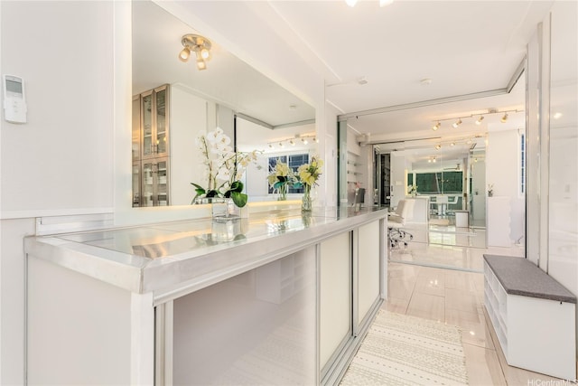 2500 Kalakaua Ave Unit 504, Honolulu, HI 96815 - bathroom featuring tile patterned flooring and vanity