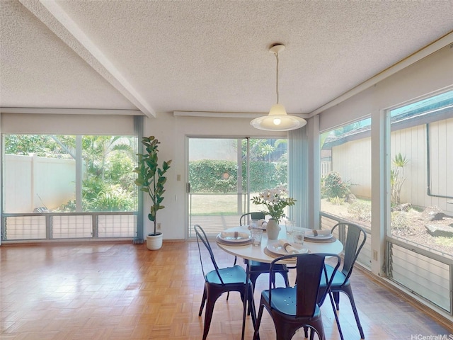 94-1036 Leomana Pl, Waipahu, HI 96797 - dining area with plenty of natural light and a textured ceiling