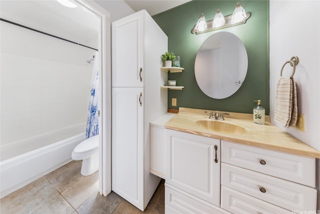 91-1011 Aeoia St Unit A, Ewa Beach, HI 96706 - full bathroom featuring vanity, tile patterned flooring, toilet, and shower / tub combo