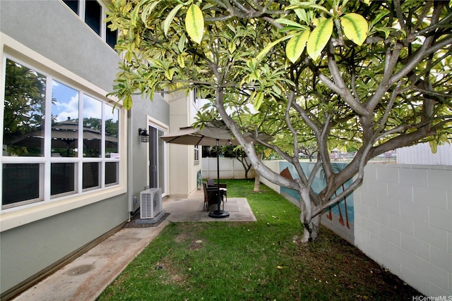 91-1066 Lanakoi St, Kapolei, HI 96707 - view of yard with a cooling unit and a patio