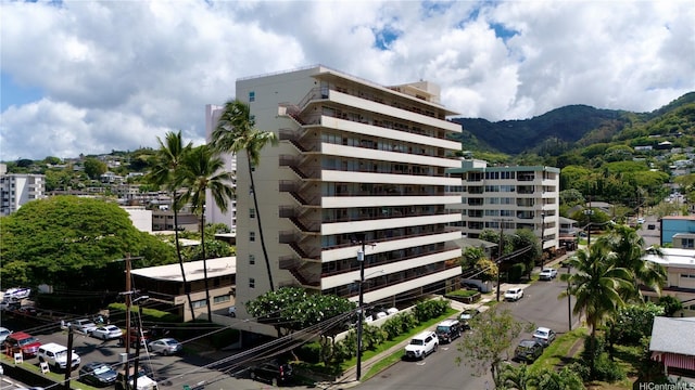 1710 Makiki St Unit 1005, Honolulu, HI 96822 - view of building exterior featuring a mountain view