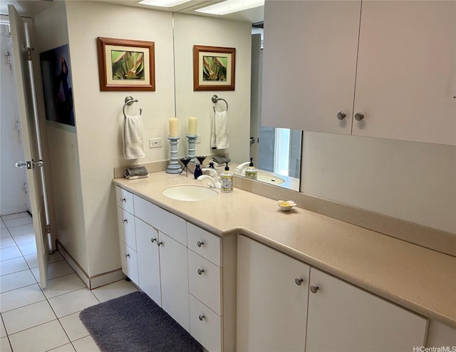 84-680 Kili Dr Unit 1001, Waianae, HI 96792 - bathroom featuring vanity and tile patterned floors