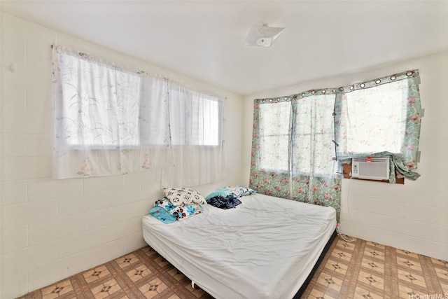 2005 Stanley St, Honolulu, HI 96819 - bedroom with tile patterned floors and cooling unit