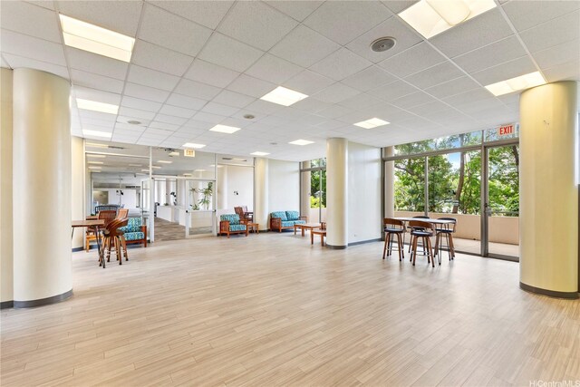 500 University Ave Unit 509, Honolulu, HI 96826 - common area featuring a paneled ceiling
