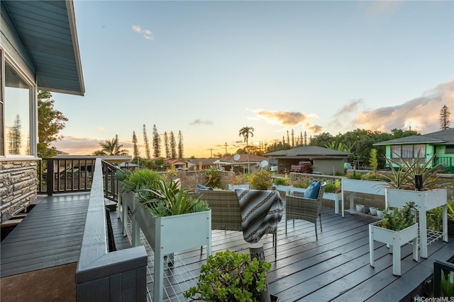 538 Akahi Pl, Lanai City, HI 96763 - view of deck