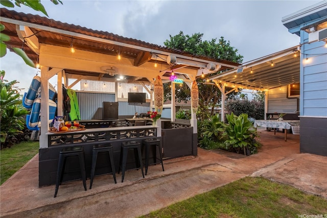 538 Akahi Pl, Lanai City, HI 96763 - view of patio featuring a pergola