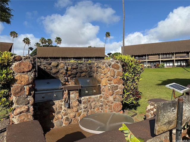 255 Kepuhi Pl Unit 4A02-1242, Maunaloa, HI 96770 - view of patio / terrace with area for grilling
