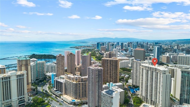469 Ena Rd Unit 901, Honolulu, HI 96815 - view of city with a large body of water
