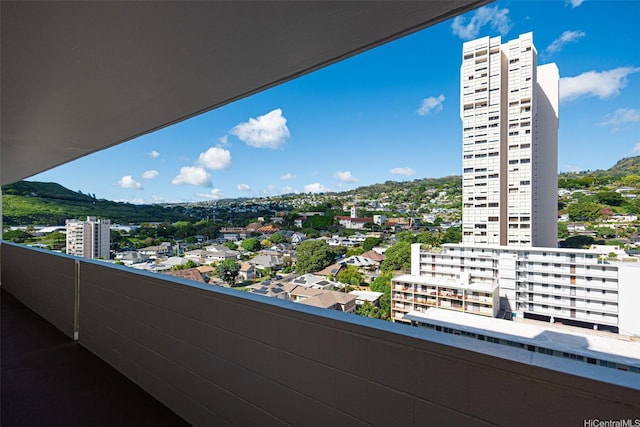 1630 Liholiho St Unit 1203, Honolulu, HI 96822 - balcony with a city view