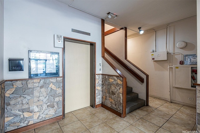1911 Kalakaua Ave Unit 411, Honolulu, HI 96815 - staircase with tile patterned flooring