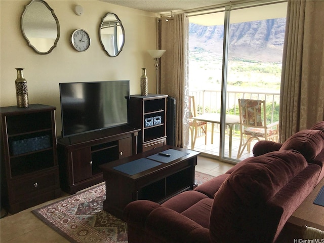 84-680 Kili Dr Unit 1204, Waianae, HI 96792 - living room with light tile patterned floors