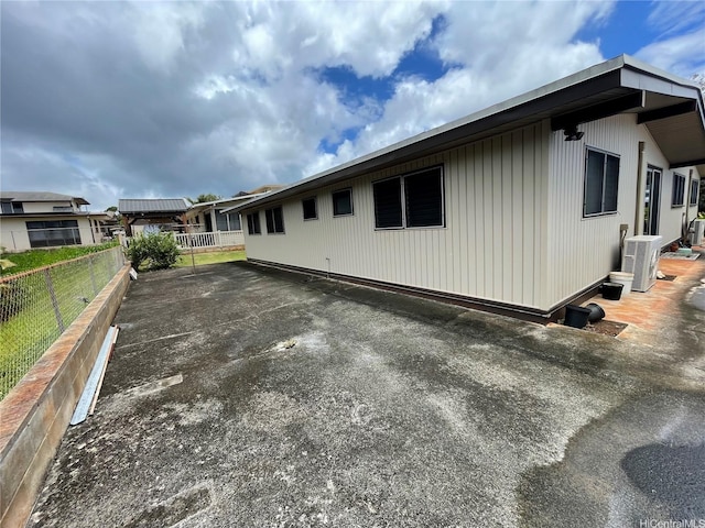 1676 Hoonipo St, Pearl City, HI 96782 - back of property with central AC unit