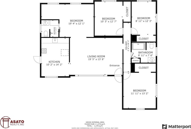 1846 Kilohi St, Honolulu, HI 96819 - view of room layout