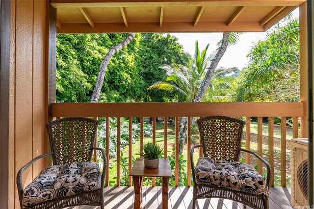 45-407 Mokulele Dr Unit 60, Kaneohe, HI 96744 - balcony with a cooling unit