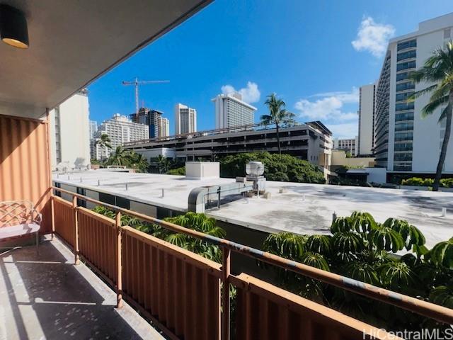 417 Nohonani St Unit 513, Honolulu, HI 96815 - balcony featuring a city view