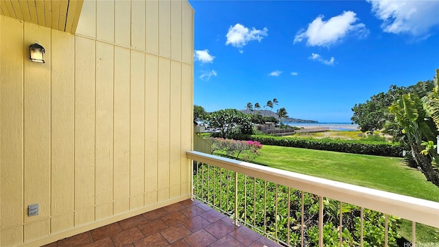 6133 Summer St Unit 6133B, Honolulu, HI 96821 - balcony with a water view