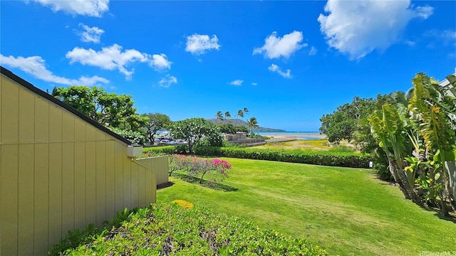 6133 Summer St Unit 6133B, Honolulu, HI 96821 - view of green lawn featuring a water view