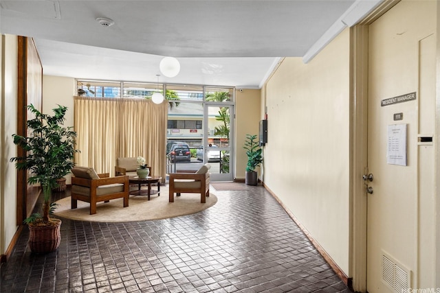 750 Amana St Unit 1203, Honolulu, HI 96814 - common area with expansive windows