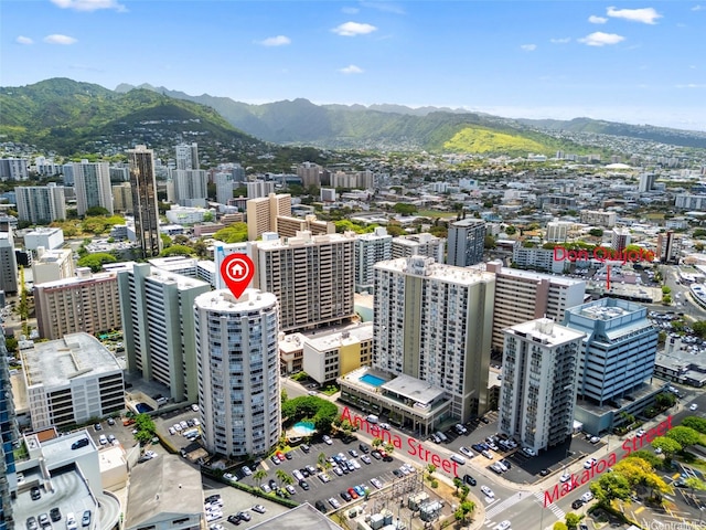 750 Amana St Unit 1203, Honolulu, HI 96814 - view of urban area with a mountainous background