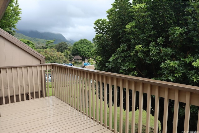 47-665 Hui Kelu St Unit 7702, Kaneohe, HI 96744 - view of wooden terrace