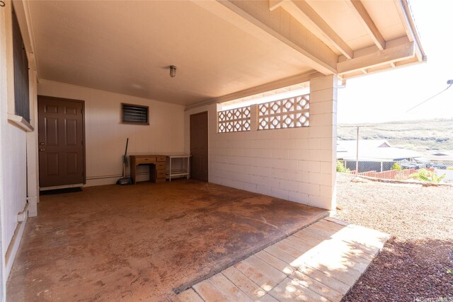1157 Ala Aloalo St, Honolulu, HI 96818 - view of patio with a carport