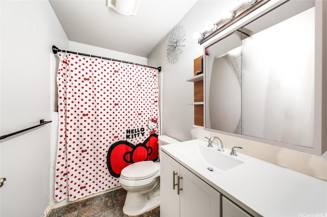 91-1200 Keaunui Dr Unit 204, Ewa Beach, HI 96706 - full bathroom featuring vanity, stone finish floors, and curtained shower