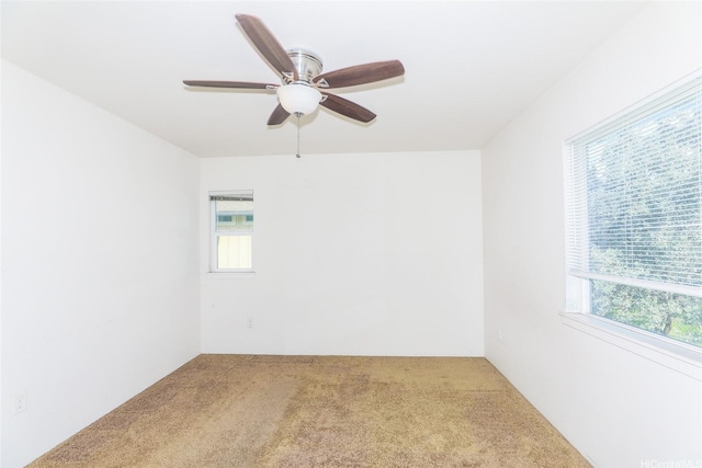 724 Kakala St Unit 1801, Ewa Beach, HI 96706 - empty room featuring carpet floors and ceiling fan