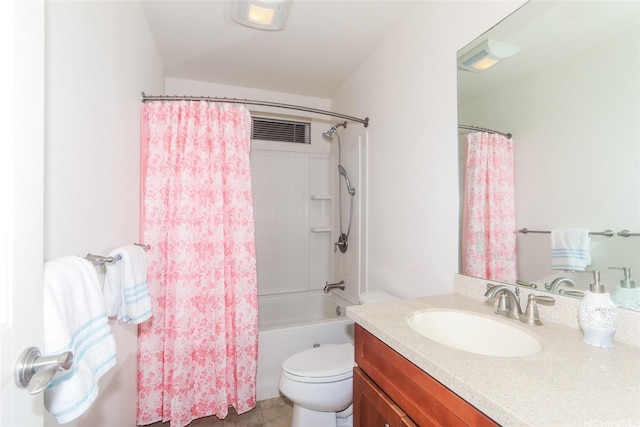 724 Kakala St Unit 1801, Ewa Beach, HI 96706 - full bath with vanity, toilet, and shower / bathtub combination with curtain