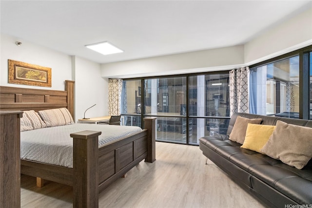 1088 Bishop St Unit 1008, Honolulu, HI 96813 - bedroom featuring wood finished floors