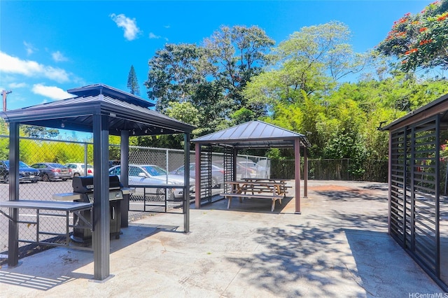 1830 Wilikina Dr Unit 1006, Wahiawa, HI 96786 - view of patio with a gazebo