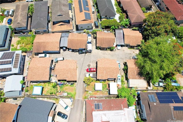 1039 Wong Ln, Honolulu, HI 96817 - aerial overview of property's location featuring nearby suburban area