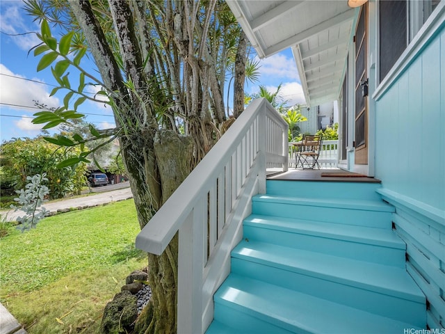 45-141A Kokokahi Pl, Kaneohe, HI 96744 - view of stairway