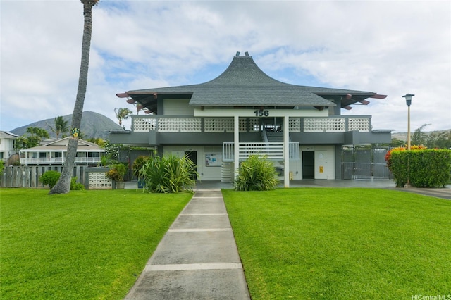 477 Opihikao Place -, Honolulu, HI 96825 - view of front of house with roof with shingles, stairs, and a balcony