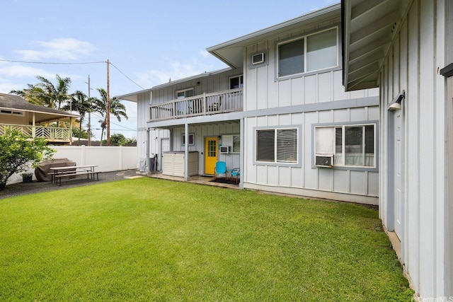 54-298 Hauula Homestead Rd Unit A, Hauula, HI 96717 - rear view of property featuring board and batten siding and a balcony