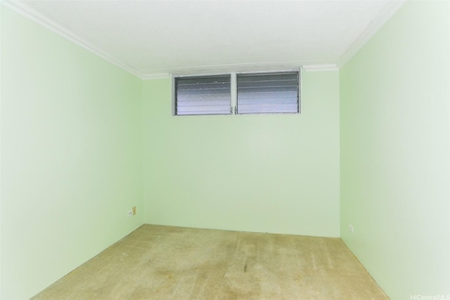 1717 Ala Wai Blvd Unit 303, Honolulu, HI 96815 - empty room with crown molding and light carpet