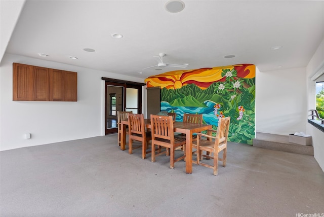 47 Kaapuni Dr, Kailua, HI 96734 - carpeted dining area with recessed lighting