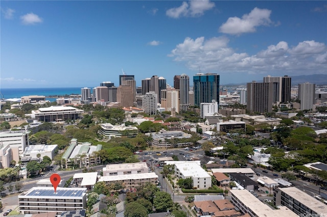 1401 Lusitana St Unit 504, Honolulu, HI 96813 - skyline view with a nearby body of water