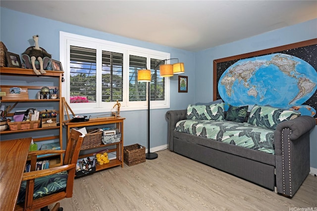 500 Lunalilo Home Rd Unit 22B, Honolulu, HI 96825 - living area with wood finished floors and baseboards