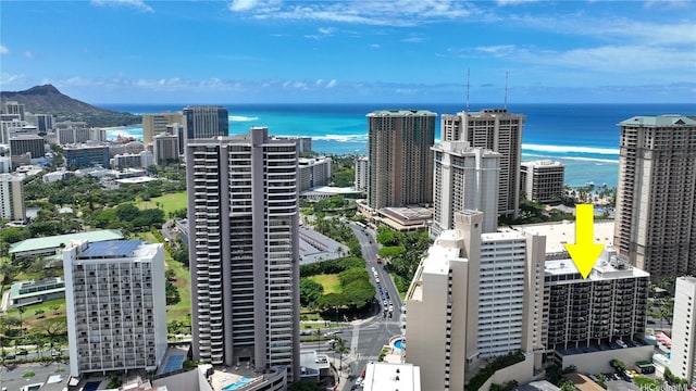 1850 Ala Moana Blvd Unit 222, Honolulu, HI 96815 - view of urban area featuring a nearby body of water