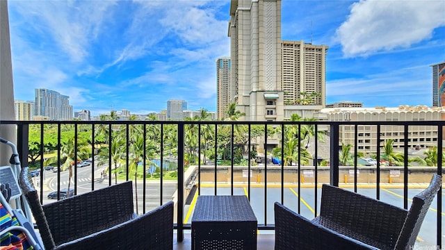 1850 Ala Moana Blvd Unit 222, Honolulu, HI 96815 - balcony featuring a view of city